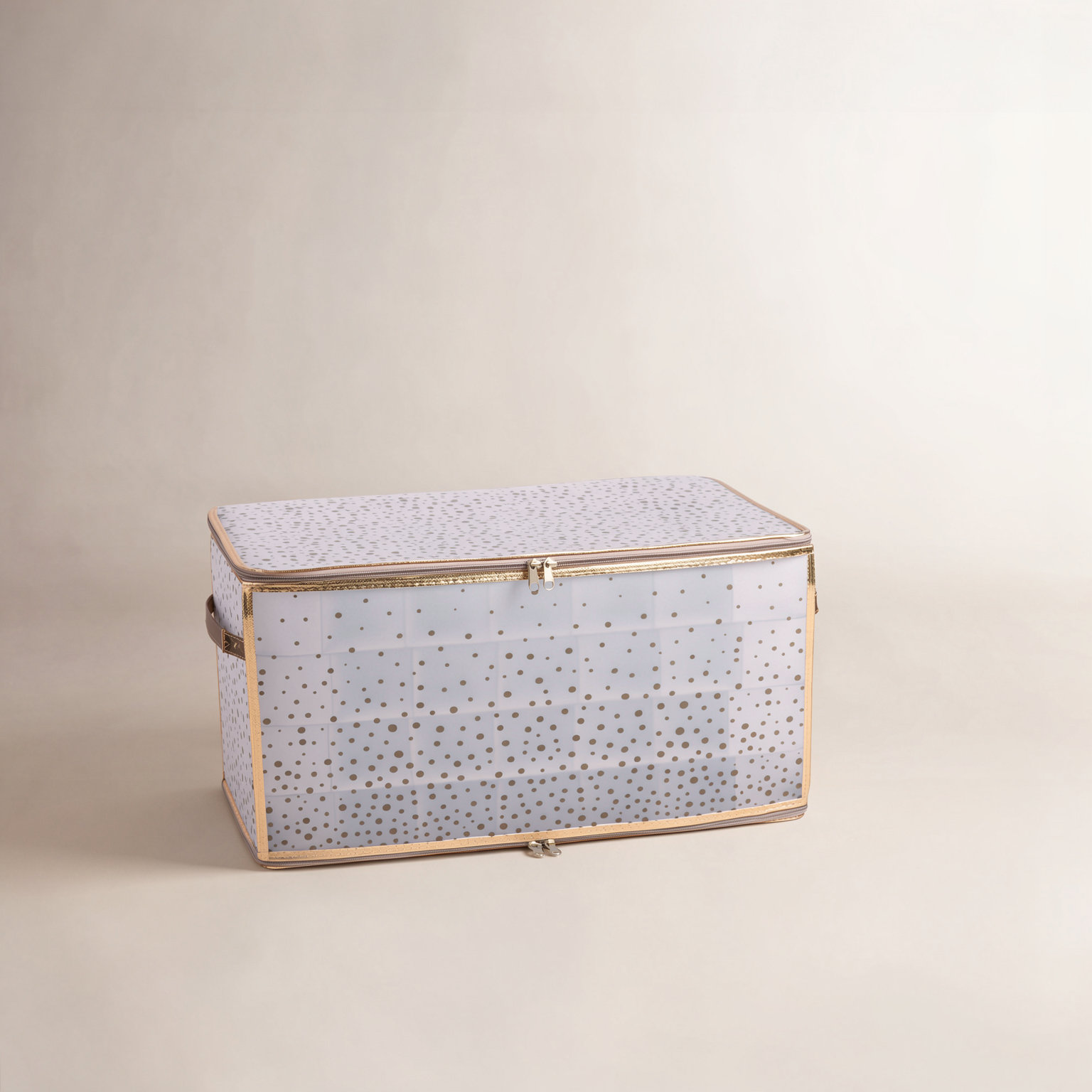 Ornament Storage Box, Gold