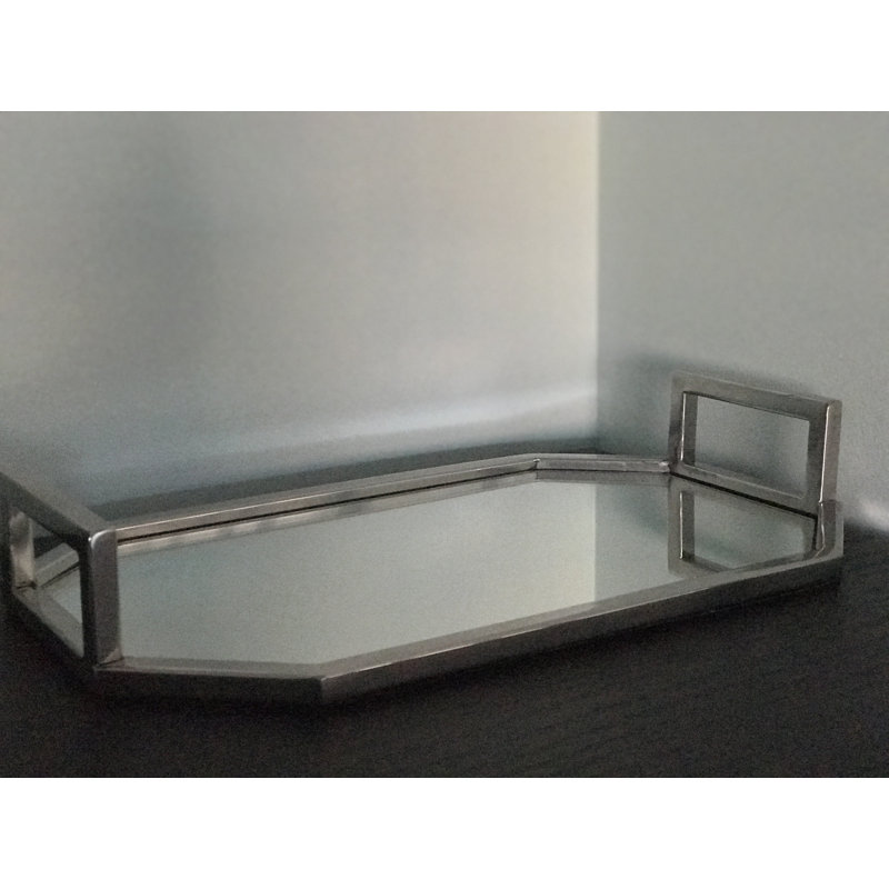 Plateau de coiffeuse à miroir
