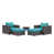 Turquoise sélectionné