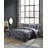 Luxury King Quilted Bedspread Set (3 Pieces), Grey & White, 94.5 x 86.6 inches | 65% Cotton, 35% Polyester Cover, 100% Fiber Filling | Machine Washable, Envelope Pillowcase Closure, Elegant Home Decor-106633792-112474110