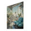 Miami Rooftop Escape On Wood Print-854844733