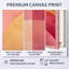 Pink Metallic Canvas, Blush Gold Abstract Wall Art, Cenobio-714578535-635867157