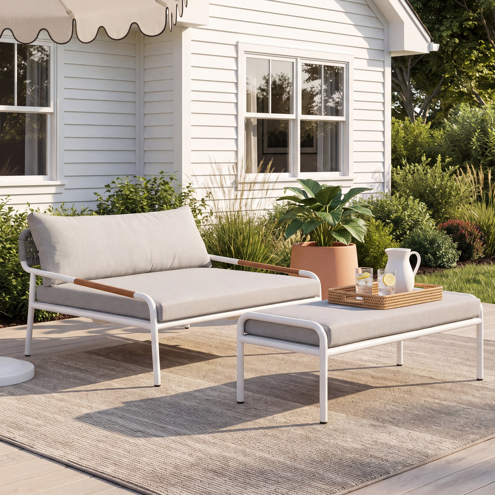 Dean 51" Patio Daybed