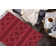 Tapis d'intérieur / extérieur rouge foncé en coton tressé à la main 2 pi x 3 pi Jeswin
