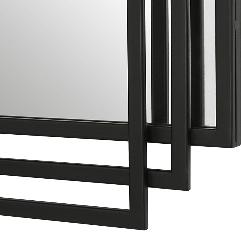 Amherst Metal Flat Wall Mirror