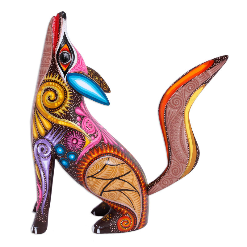 Figurine Mystic Coyote Alebrije