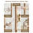 Floor To Ceiling Cat Tree Height Adjustable, Sturdy Tall Cat Tree With Scratching Posts, Cat Tower For Indoor