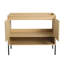 Meuble-lavabo 36 po - 2 portes à fermeture douce en bois d'ingénierie avec rangement en chêne et beaucoup d'espace de rangement