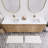 Spring 84" Double Sink Bathroom Vanity-90692635