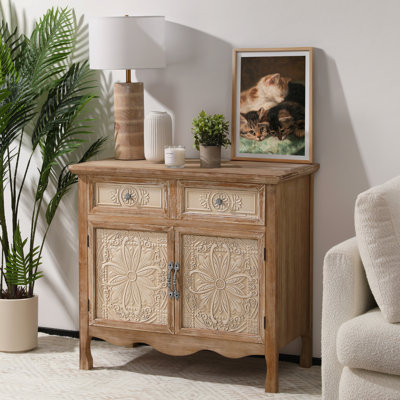 Armoire de rangement décorative 2 portes Irim