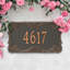 Signature Series 1-Line Wall Address Plaque-713896297-713896301-713896290