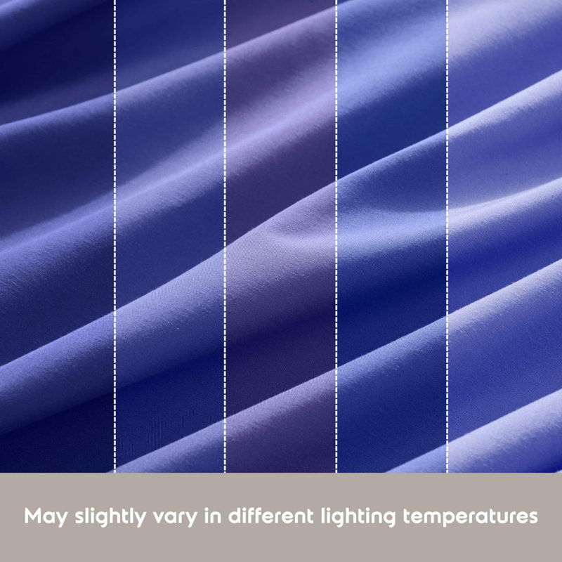 Ensemble de draps ultra doux et respirant Hotel Collection, Bleu royal, Très grand simple
