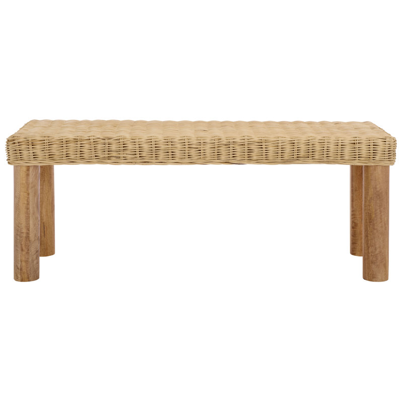 Coltun Weaved Bench