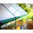 Palram - Canopia Hybrid 6' W x 6' D Walk-In Hobby Polycarbonate Aluminum Frame Greenhouse Kit with Roof Vent - Green-356792830-295826719