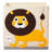3 Sprouts - Toy Storage Cube for Baby and Kids - Lion