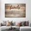 Citation de famille sur toile-309730736
