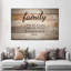 Citation de famille sur toile-309730748