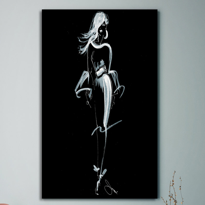 « miranda », reproduction d’impression sur toile, H 40 po x l 24 po x P 1,5 po, Toile tendue