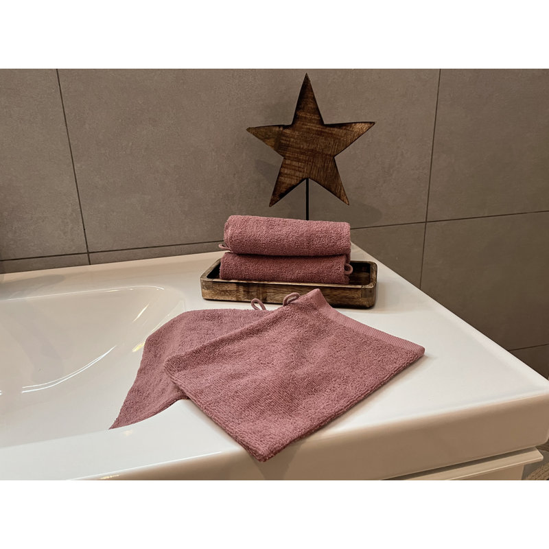 Midweight Washcloth, Antique Pink