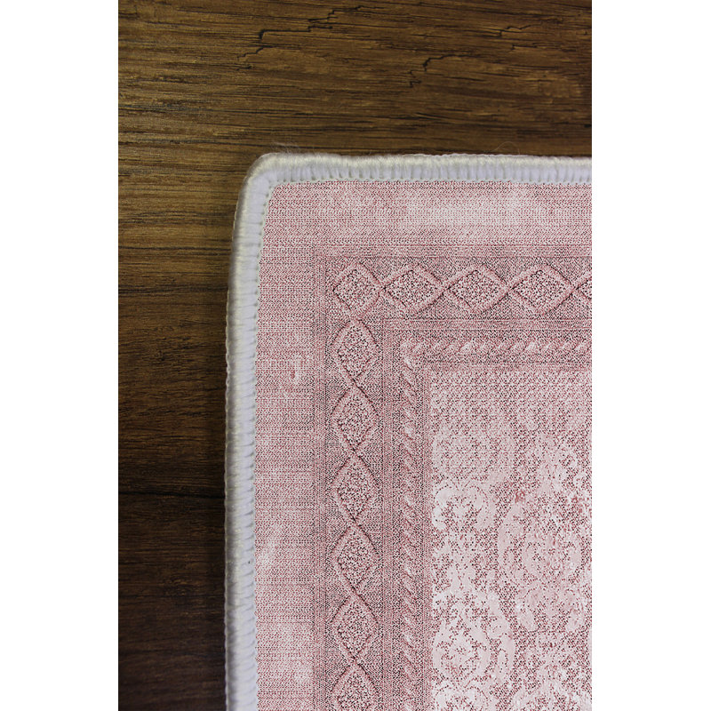 Stylish Hall Carpet (2.6 x 4.9 ft), 100% Polyester, 0.3 in Pile Height | Non-Slip PVC Dot Underside, 3D Digital Printing | Machine Washable, Durable & Easy Care, Perfect for Entryways & Living Rooms