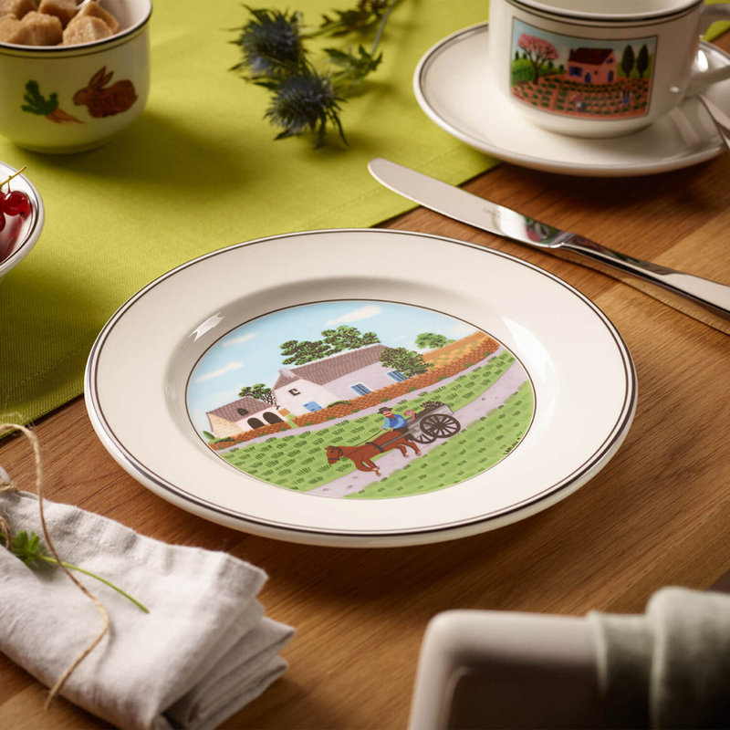 Assiette à salade Going to Market de 8,25 po Villeroy & Boch Design Naif