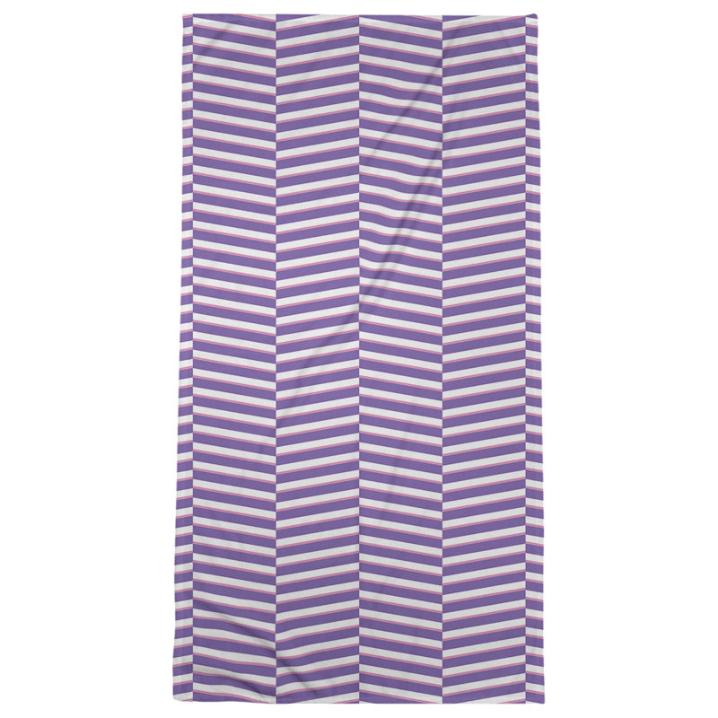 Jaya Bath Towel, Purple/Pink