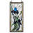 9" Wide X 20" High Iris Stained Glass Window