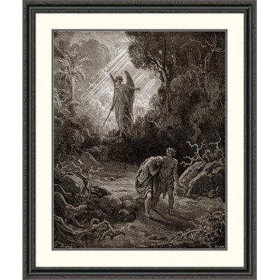 " Adam And Eve - The Expulsion From The Garden (from Milton " by Gustave Dore