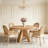Vintage Extendable Dining Table For 4-6 With Distressed Finish, Sturdy Crossed Legs, And Smooth Drop-Leaf Extension Mechanism.-2051408166