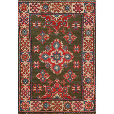 Tapis vert Kazak