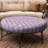Decorative Indoor Outdoor Waterproof Round Cushion Cover, Patio UV Resistant Seat Cushion Cover-941327349