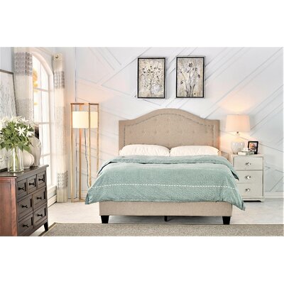 Webrook Tufted Upholstered Low Profile Standard Bed -  Red Barrel StudioÂ®, 9985BA91C6464BD69FEAA45FA8FD2A0B