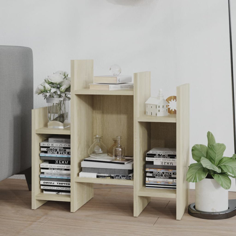 Gieslinde Floor Shelf End Table, Sonoma Oak, Sonoma Oak