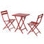 Ensemble bistro 3 pièces de terrasse et chaises pliables-670832652