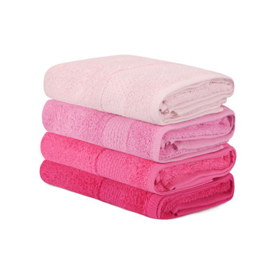 Ensemble de 4 serviettes à main de même taille