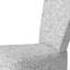 Chaise d'appoint abstraite - gris et argent boho mandala gris chaise d'appoint-759425747