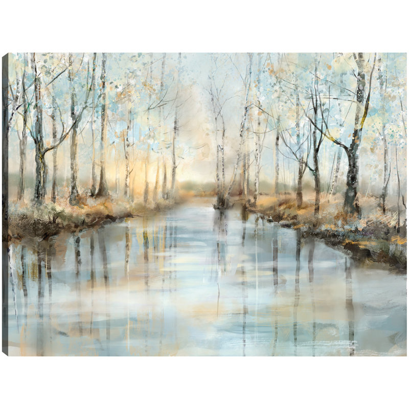 «Calm Reflections II» par Studio Arts, reproduction d'art sur toile, H 30 po x l 40 po