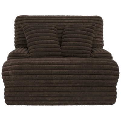 Cushy Oversized Deep Seat Power Recliner with Power Adjustable Headrest