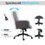 Brayden Studio Aubryana Linen Executive Chair-605686333