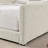 Full Size Upholstered Platform Bed with Rabbit Ear Headboard, Safety Rail, Storage Pocket, and Soft Boucle Fabric.-1004568548-1005955838