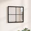 Mikayia Rectangular Metal Wall Mirror-269485666