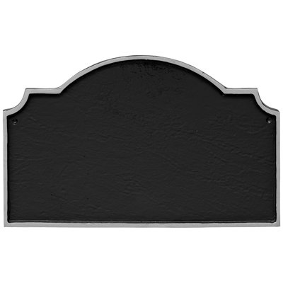 Plaque d’adresse murale sur 2 lignes Vanderbilt