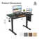 Bureau de travail électrique à hauteur réglable