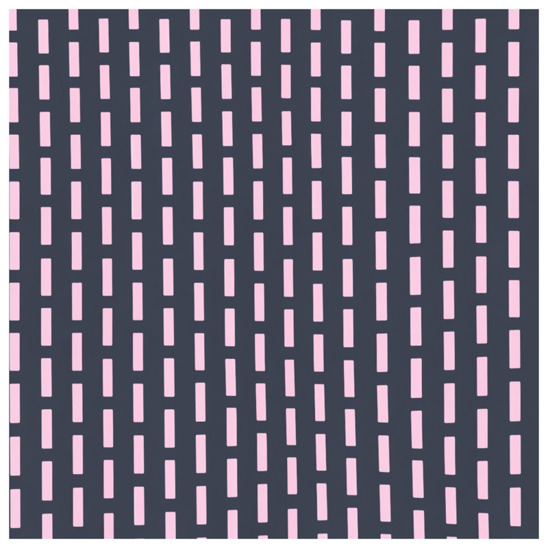 Pink Vertical Rectangles Comforter, Twin