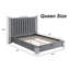 Lit tapissier standard à profil bas Elvyra-1998875431-1998875424