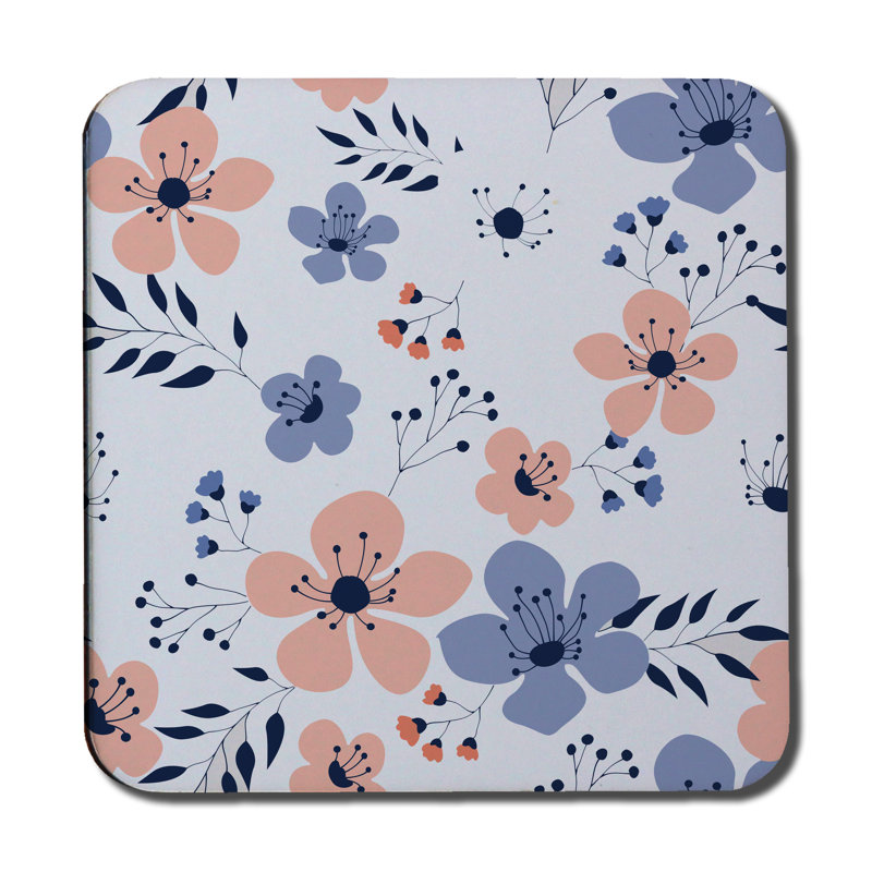 Square 6 Piece Coaster Set