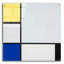 "Composition avec jaune, bleu, noir et bleu clair, 1929" par Piet Mondrian-286900640