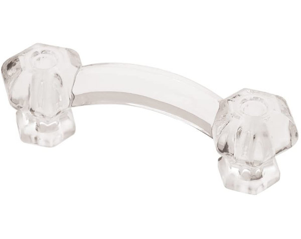 D. Lawless Hardware (5 Pack) 3 inch Design Facets Victorian Pull Clear ...