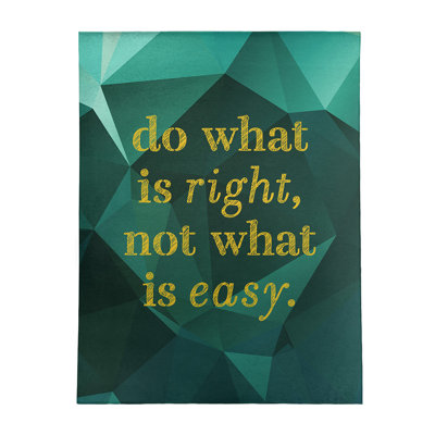 Quotes Chenille Indoor Rug