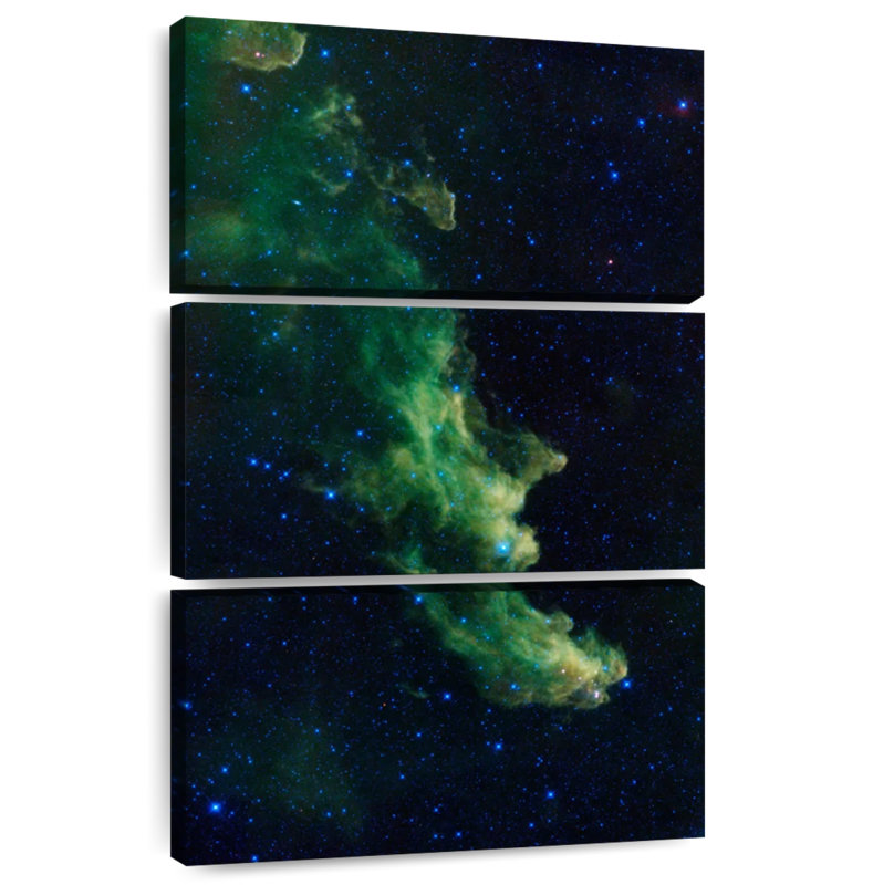 Oberle Witch Head Nebula, 45" H x 28" W